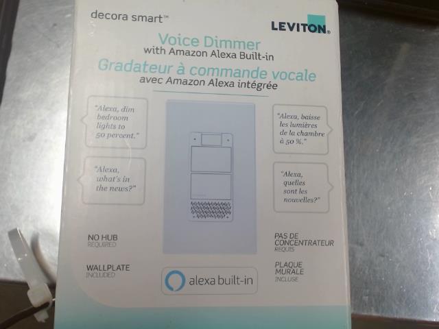 Brand new leviton voice dimmer