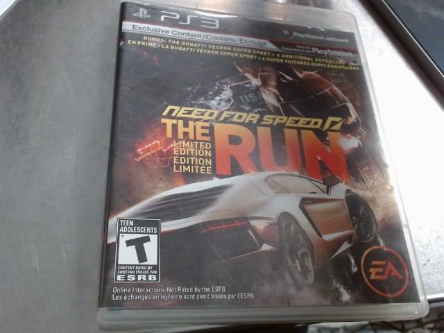 Need for speed the run