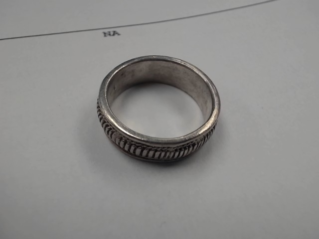 Bague argent simple