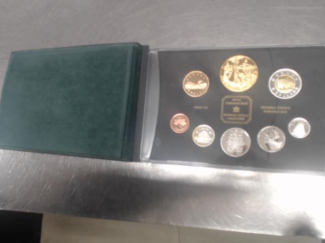 Canadian proof set silver 2002