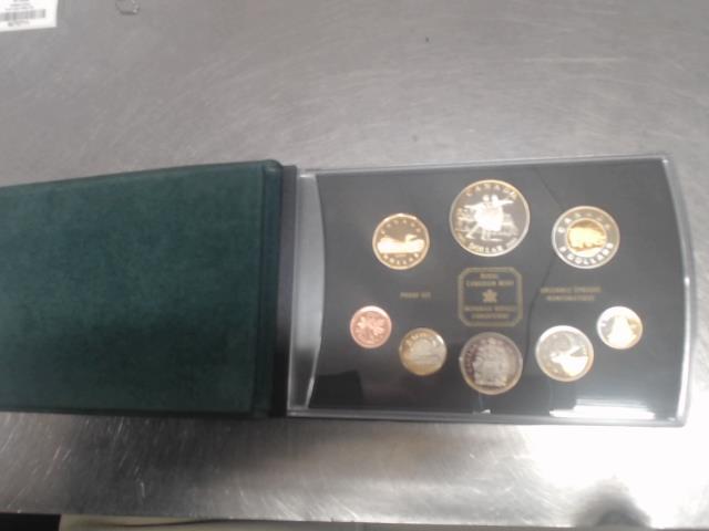 Canadian proof set sliver 2001