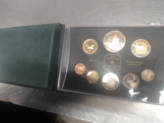 Canadian proof set silver 1998
