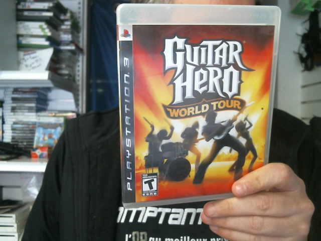 Guitar hero world tour