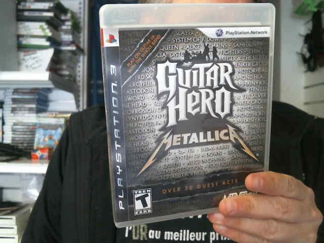 Guitar hero metallica