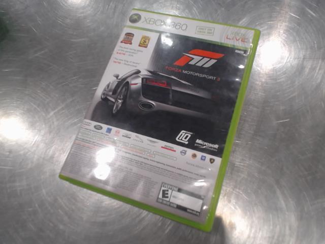 Forza motosport 3 & halo odst jeu xbox