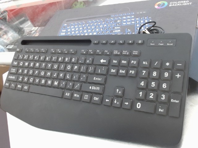 Clavier blacklight