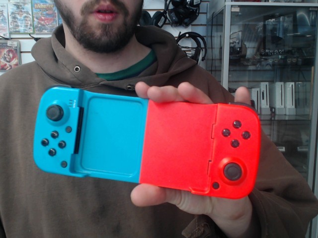 Manette style (switch) pour cell
