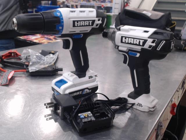 Kits dril impact et batt et chargeur