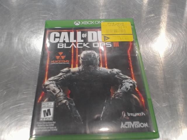 Call of duty black ops 3 jeu xbox one