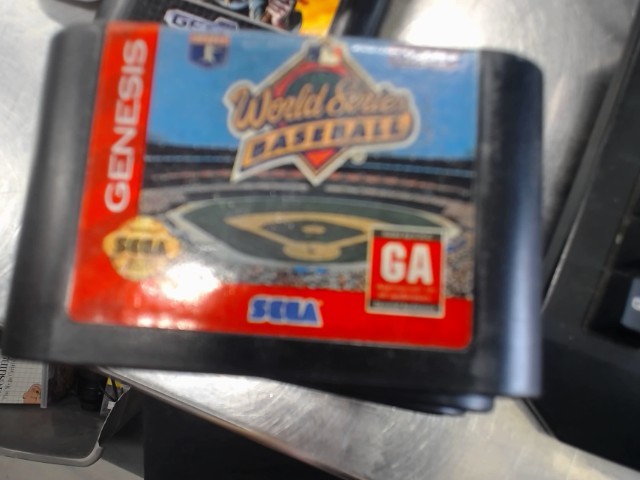 World series baseball sega genesis