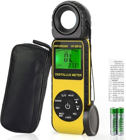Digital lux meter