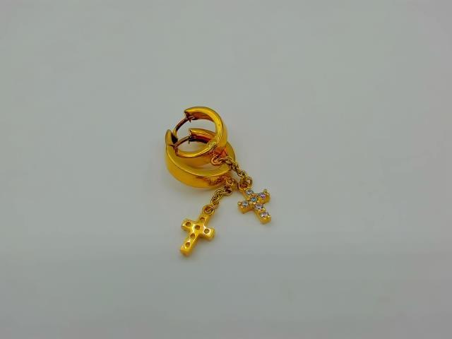 BOUCLES D OREILLES EN OR 10KT