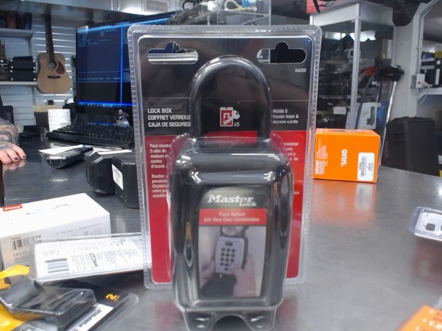 Push button lock box neuve