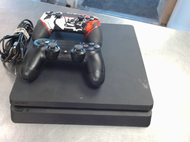 Console ps4 slim +2mans+fils