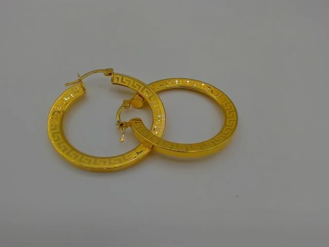 BOUCLES  D OREILLES EN OR 10KT