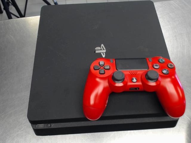 Console ps4 slim noir+1 manette+fils