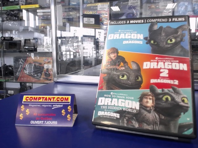 How to train your dragon 3 films