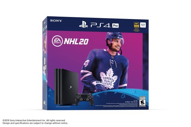 Console ps4 pro nhl 20 edition