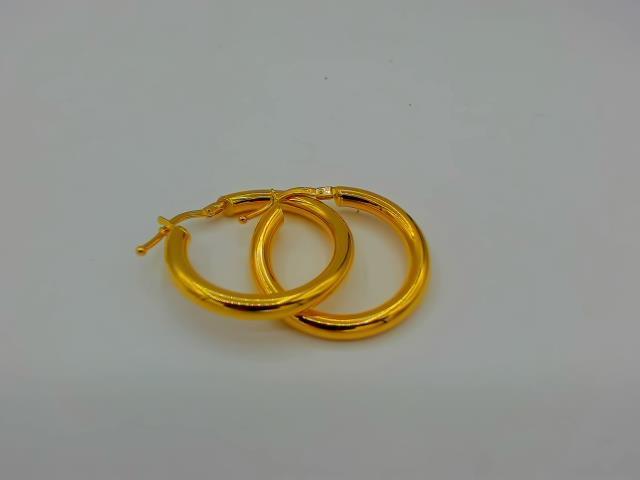 BOUCLES D OREILLES EN OR 14K