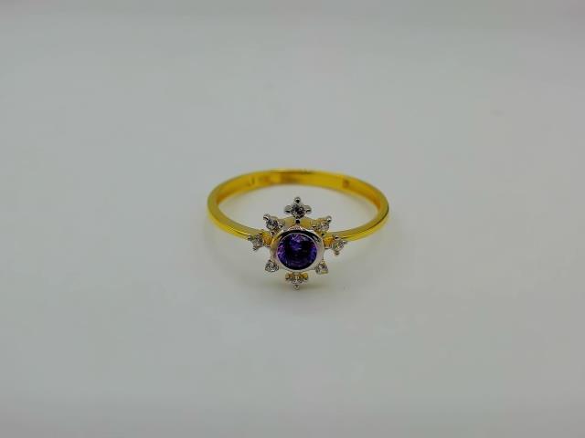 BAGUE EN OR 10KT NEW