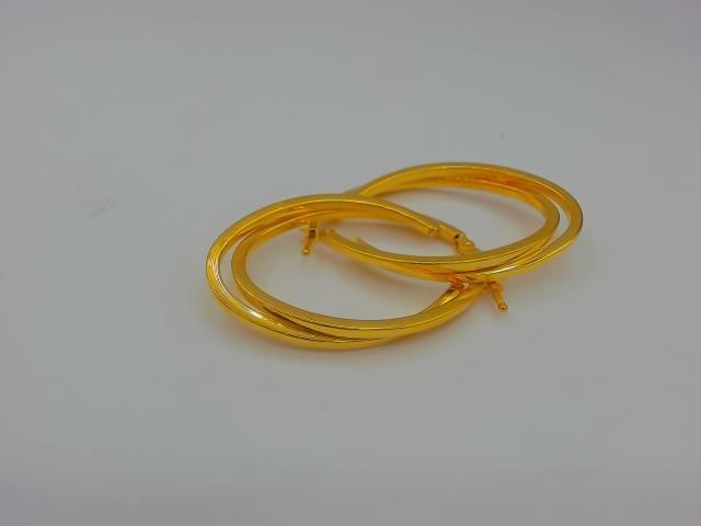 BOUCLES D OREILLES EN OR 10KT