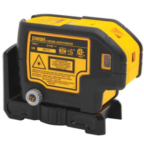 5 point laser pointer dewalt