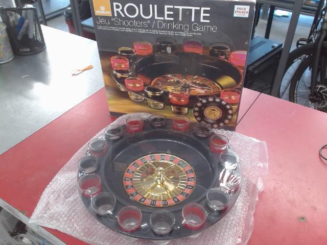 Roulette drinking game new/neuf