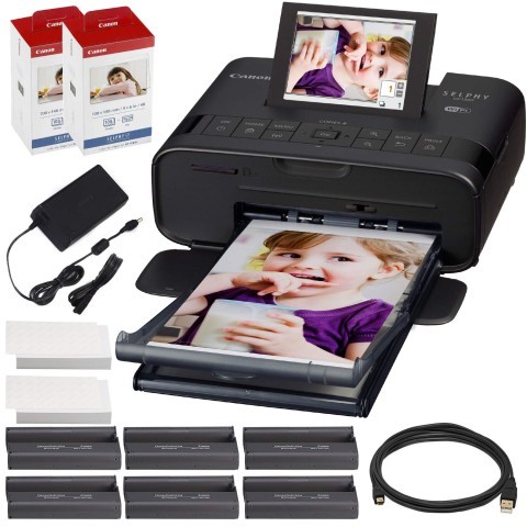 Wireless compact photo printer