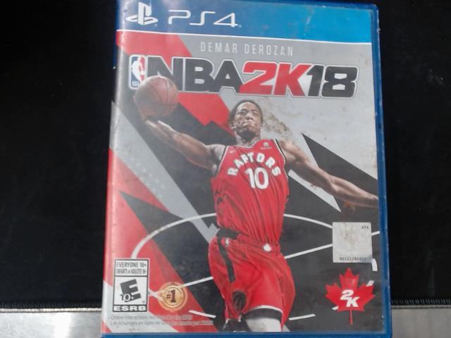 Jeu ps4 nba 2k18