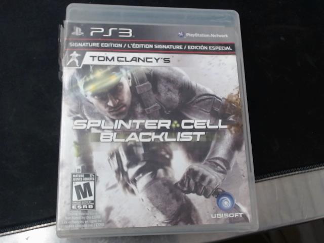 Jeu ps3 splinter cell blacklist