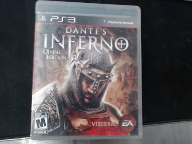 Jeu ps3 dante's inferno divine edition