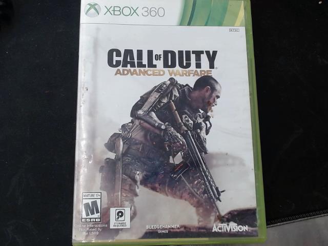 Jeu xbox 360 call of duty advanced warfa