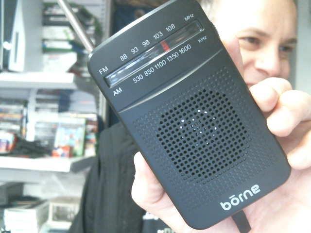 Am fm radio portative