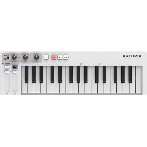 Midi keyboard all white