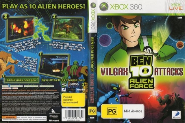 Ben 10 vilgax attacks alien force