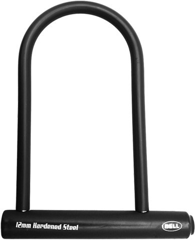Solid steel u-lock
