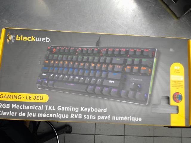 Clavier de jeu mecanique rvb