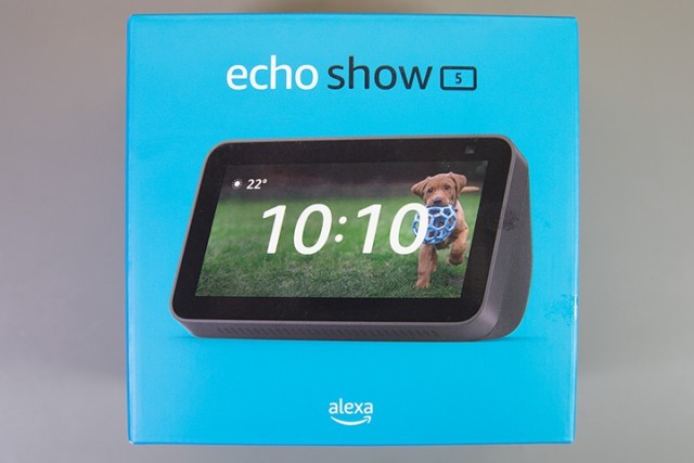Amazon echo show 5 open/damaged box