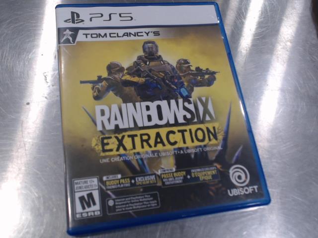 Rainbow six extraction jeu ps5