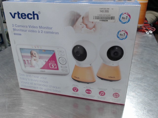 2 camera moniteur bebe