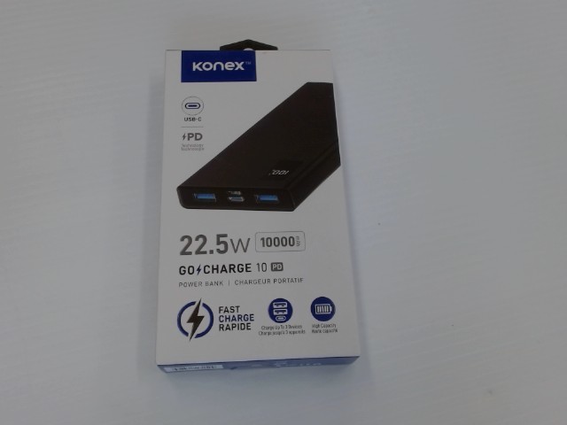 Go charge 10 fast charge powerbank