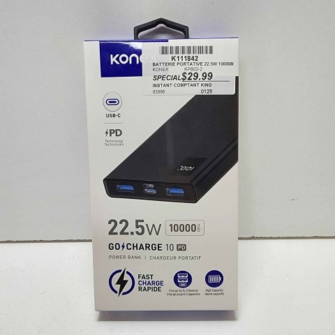 Go charge 10 fast charge powerbank