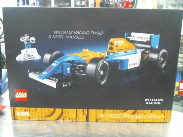 Williams racing lego set en boite