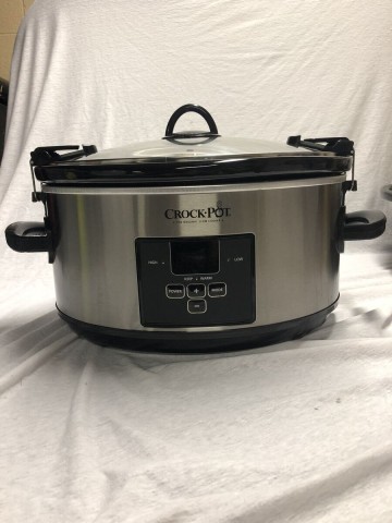 Crockpot gray black