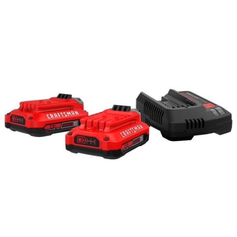 V20 2.0ah batteries and charger kit