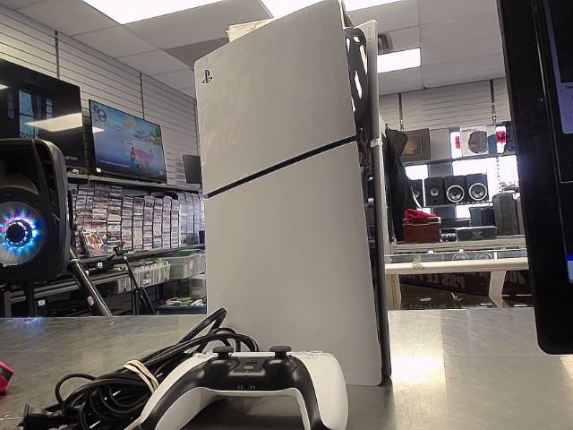 Playstation 5 slim + man + fils