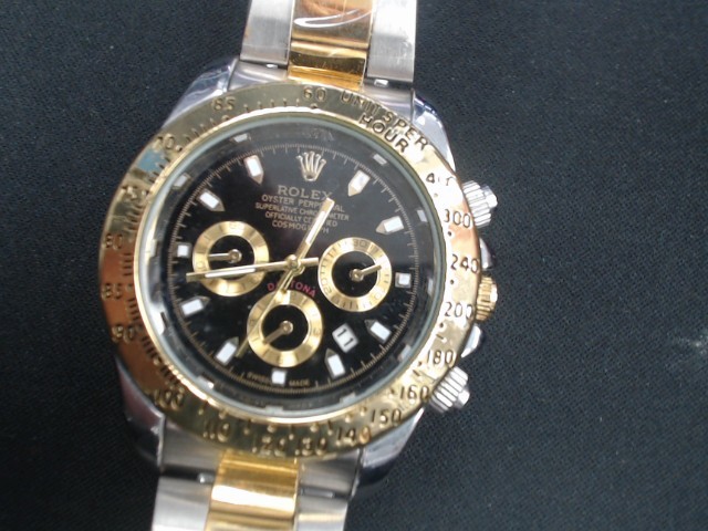 Fake rolex daytona silver