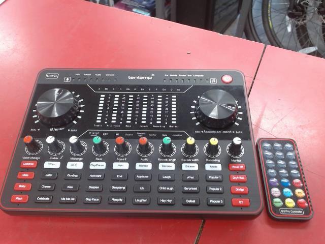 Carte de son pour streaming/podcast+tc