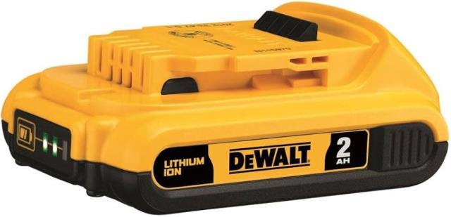 Battery dewalt 2.0ah clean