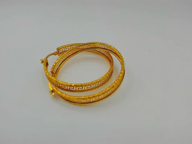 BOUCLES D OREILLES EN OR 10KT